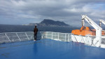 Zicht op de puist van Gibraltar
